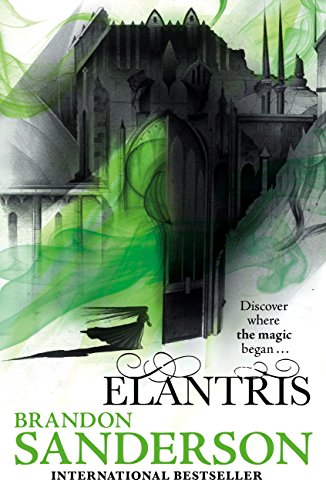 Cover art for Brandon Sanderson's Elantris 10th anniversary addition